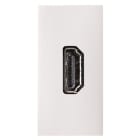 ABB - Zenit Hdmi Femelle-Femelle - 1M - Blanc