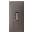 ABB - Zenit Chargeur Usb 2.0 - 1M - Anthracite - Vis