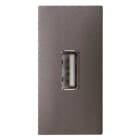 ABB - Zenit Chargeur Usb 2.0 - 1M - Anthracite - Femelle