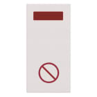 ABB - Zenit Voyant Led 1 Module-Ne Pas Deranger-Blanc