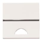 ABB - Zenit Enjoliveur 2 Modules Blanc Pour Symboles N2004.X