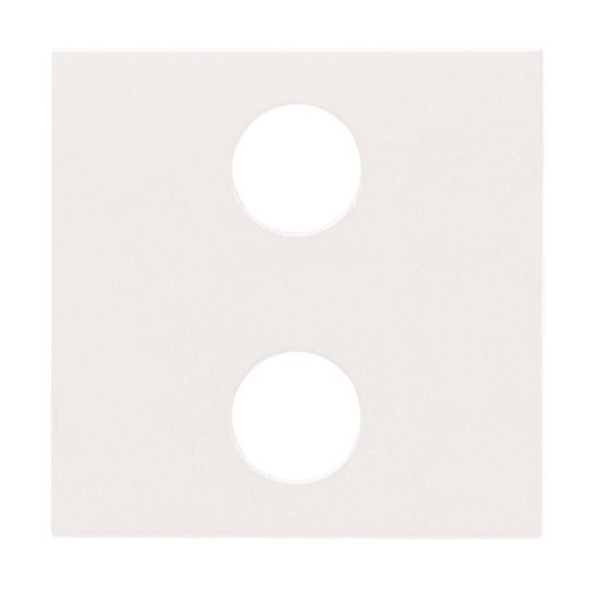 ABB - Enjoliveur Zenit Knx Bp 1/2 Blanc