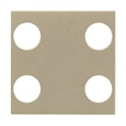 ABB - Zenit Knx Enjo. 4 Poussoirs Champagne