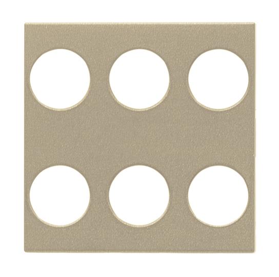 ABB - Zenit Knx Enjo. 6 Poussoirs Champagne