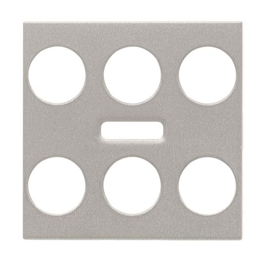 ABB - Enjoliveur Zenit Knx Bp Bp Radio 3/6 Platine