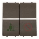 ABB - Zenit Interrupteur Commande Voyant De Balisage Anthracite