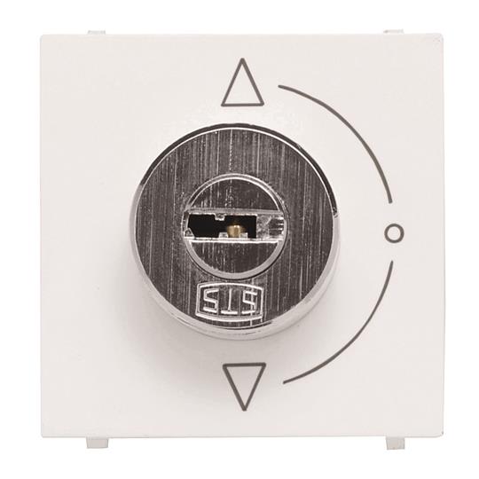 ABB - Zenit Va Et Vient A Cle 3 Pos - 2M - Blanc