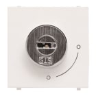 ABB - Zenit Poussoir A Cle 2 Pos - 2M - Blanc