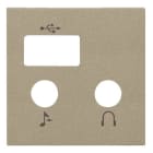 ABB - Zenit Enjoliveur Pour Module 9368.3 Champagne