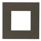 ABB - Zenit Plaque de Finition Basique 2 modules Anthracite