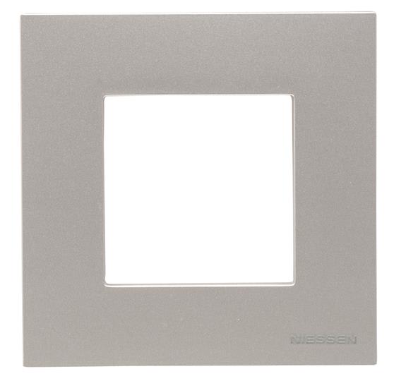 ABB - Zenit Plaque de Finition Basique 2 modules Platine