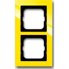 ABB - Cadre 2 Poussoirs Jaune