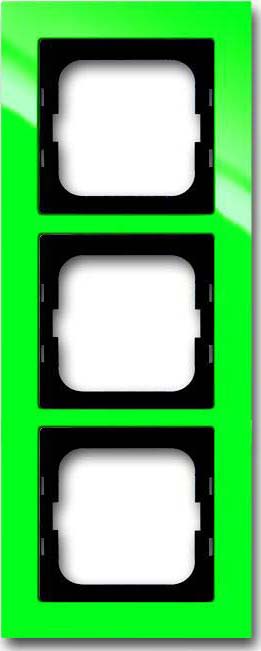 ABB - Cadre 3 Poussoirs Vert