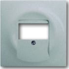 ABB - Enjoliveur Prise Haut Parleur Aluminium-Impuls