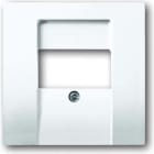 ABB - Enjoliveur sortie Multimedia HP HDMI Studio Blanc