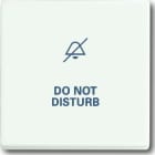 ABB - Enjoliveur Interrupteur Simple 884 Blanc Studio Mat