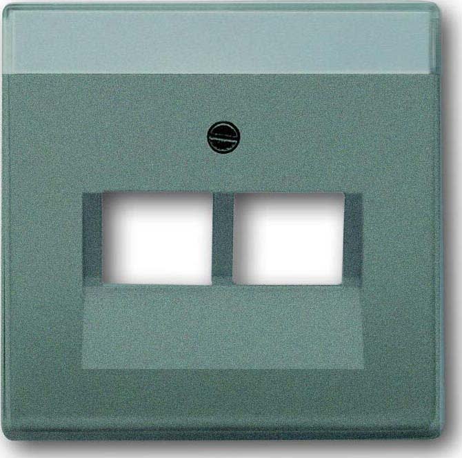 ABB - Enjo Double Rj45 Solo Gris