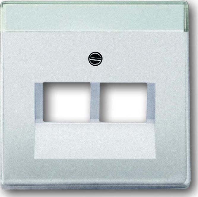 ABB - Enjo Double Rj45 Stainless Acier