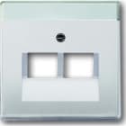 ABB - Enjo Double Rj45 Stainless Acier