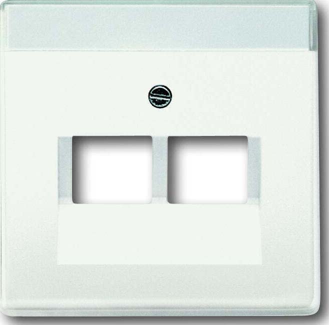 ABB - Enjo Double Rj45 Future Linear Blanc Mat
