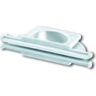 ABB - Entrée De Câble+Accouplement 54 Blanc Alpin