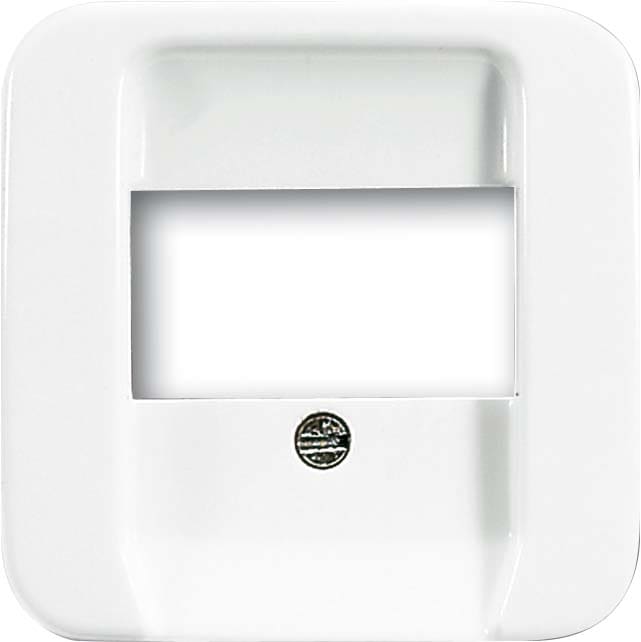 ABB - Enjoliveur Prise Haut Parleur Blanc Alpin-Busch