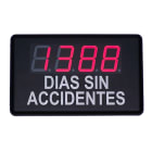 Ditel - AFFICHEUR NUMERIQUE 100mm 4 DIGITS JOURS SANS ACCIDENTS 230V