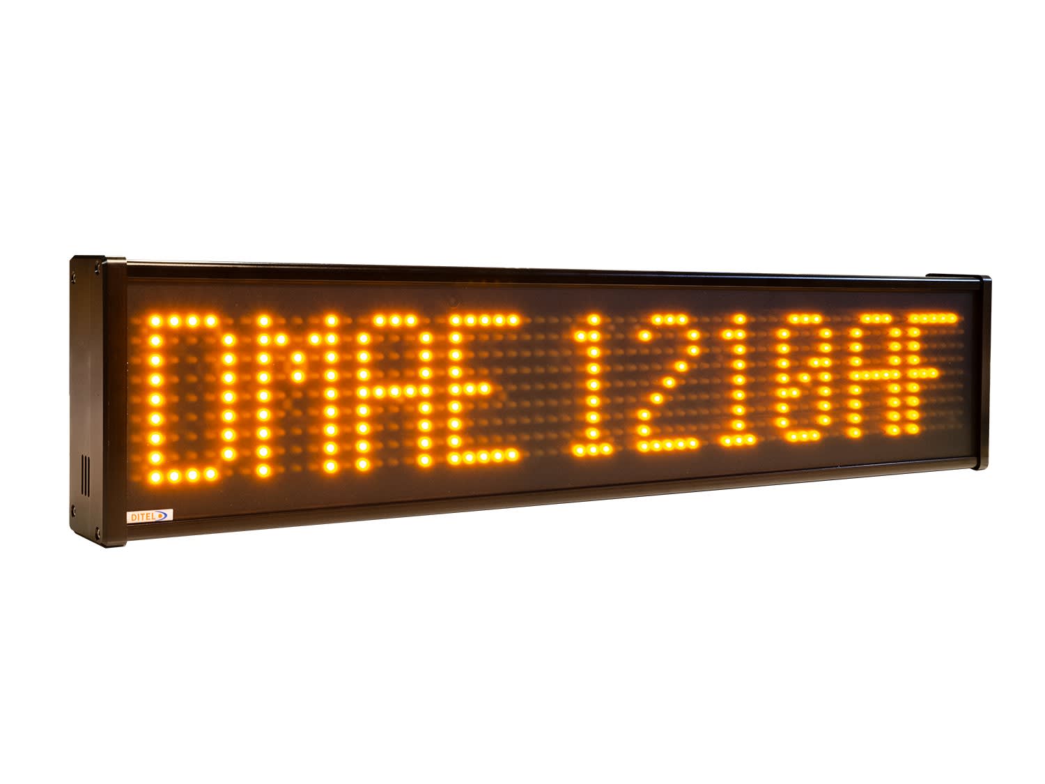 Ditel - AFFICHEUR MATRICIEL 1 LIGNE 120mm 10 CARACTERES ROUGE 24V IP54