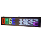 Ditel - AFFICHEUR MATRICIEL RGB P10, 32*192, IP54, 230VAC