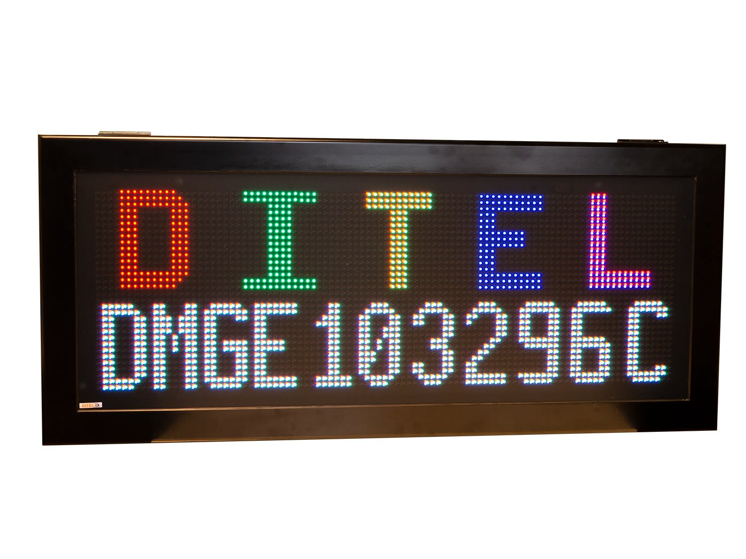 Ditel - AFFICHEUR MATRICIEL RGB P10, 32*96, IP54, 230VAC, TROPICALISE