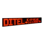 Ditel - AFFICHEUR MATRICIEL ROUGE P14, 16*128, IP65, 24VDC