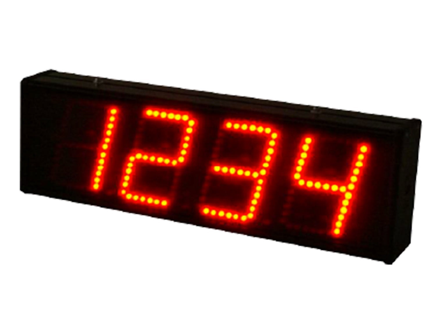 Ditel - AFFICHEUR NUMERIQUE 6D, 110mm, ROUGE, IP54