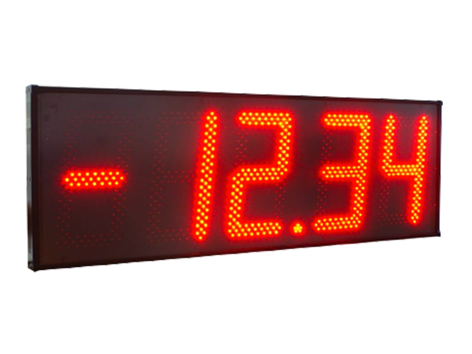 Ditel - AFFICHEUR NUMERIQUE 5D, 310mm, ROUGE, IP54