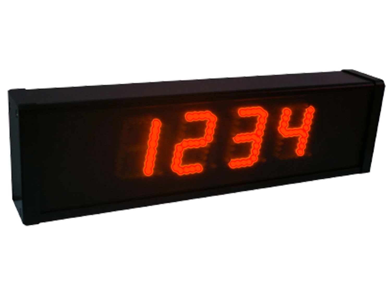 Ditel - AFFICHEUR NUMERIQUE 4D, 60mm, ROUGE, IP54