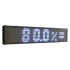 Ditel - AFFICHEUR NUMERIQUE 6D, 110mm, RGB, IP54