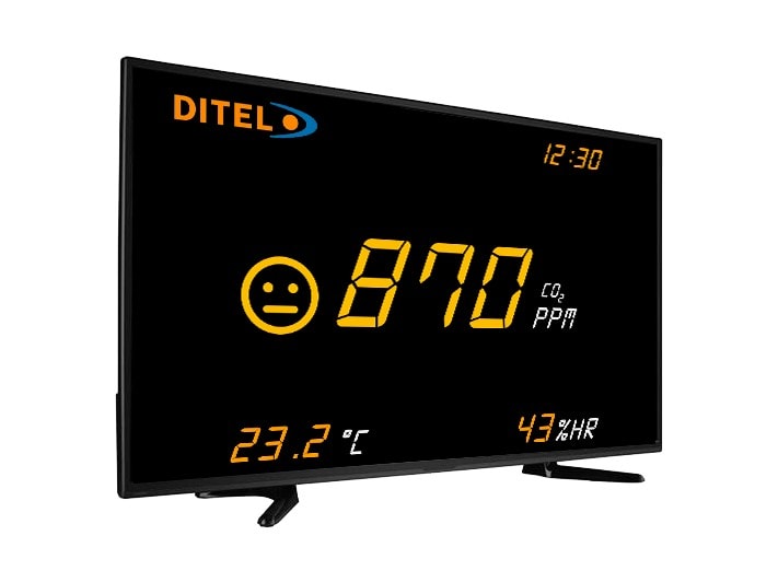 Ditel - IONA T/H/CO2 MASTER WIFI(MONITEUR 32 POUCES HD READY)