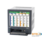 Ditel - ENREGISTREUR GRAPHIQUE 3INPUTS, 90-253VAC, 6AL, 4DI, KDCON, KDCHK