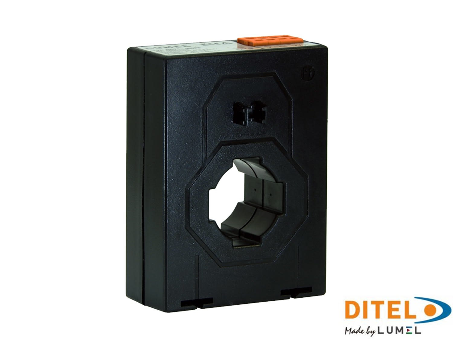 Ditel - TRANSDUCTEUR AC/DC 4-20mA EFFET HALL, 50A, SUPPORT RAIL  DIN