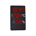 Ditel - Horloge-Thermomètre-Hygromètre DC41SRTH