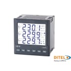 Ditel - CENTRALE DE MESURE LUMEL ND10, LCD 3.5, 3x5A, 3×290/500V 2xAL, 1xDO, RS485,