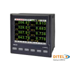 Ditel - CENTRALE DE MESURE LUMEL ND30 PROFINET, TFT 3.5, 3×1/5A, 3×57,7/100-23
