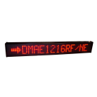 Ditel - AFFICHEUR MATRICIEL 1 LIGNE 120mm 16 CARACTERES ROUGE 24V IP54