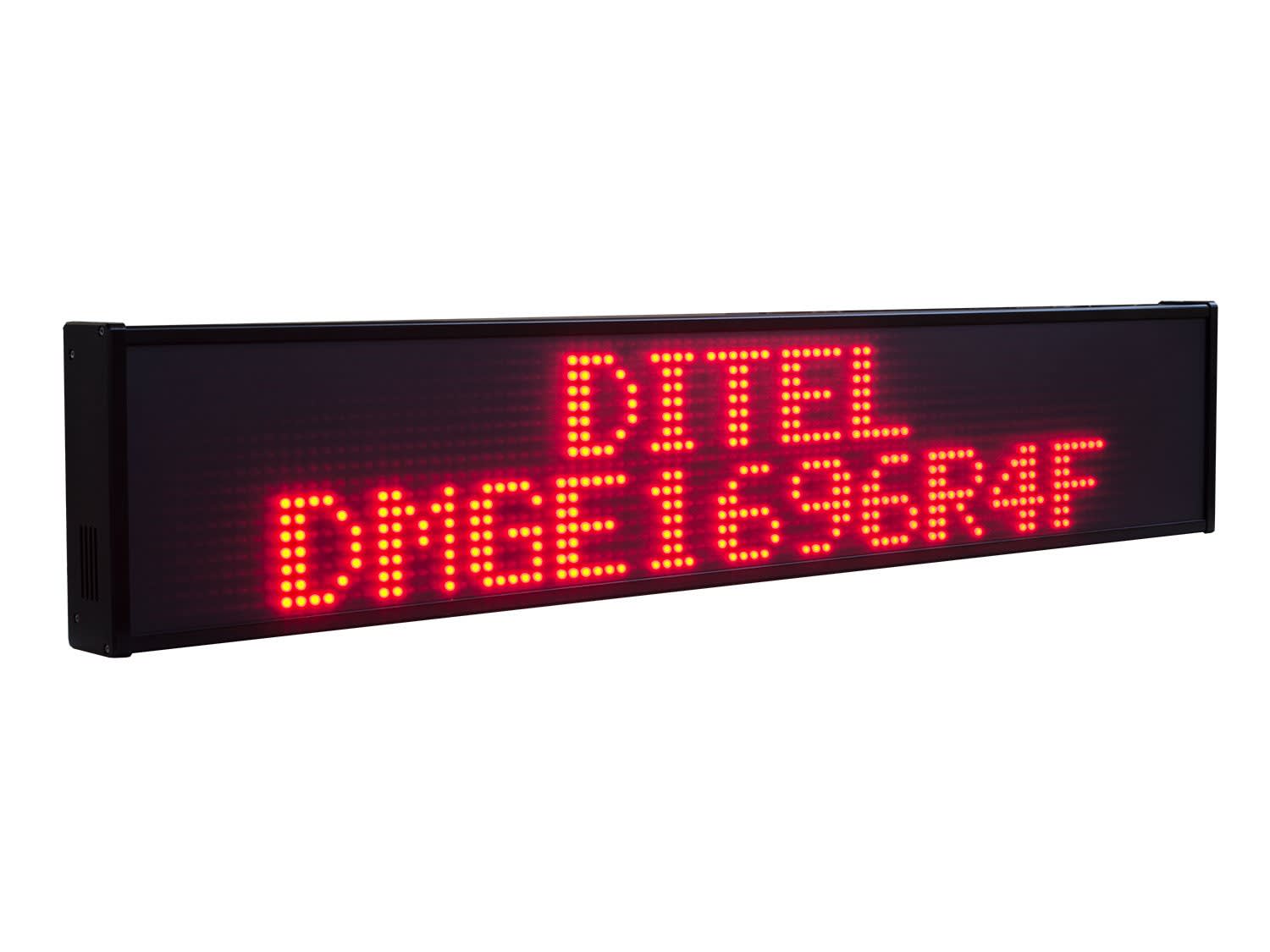 Ditel - AFFICHEUR MATRICIEL ROUGE P14, 16*96, IP65, 24VDC, TROPICALISE