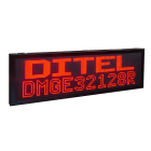 Ditel - AFFICHEUR MATRICIEL ROUGE P14, 32*128, IP54, 24VDC, TROPICALISE