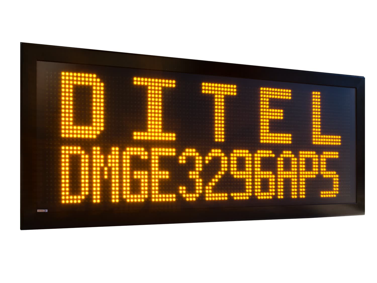 Ditel - AFFICHEUR MATRICIEL ROUGE P14, 32*96, IP54, 24VDC