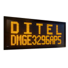 Ditel - AFFICHEUR MATRICIEL ROUGE P14, 32*96, IP54, 24VDC