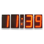 Ditel - HORLOGE 4 DIGITS 1200mm ROUGE, IP54, 24VDC