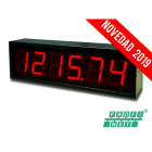 Ditel - Afficheur Numerique 100mm, 8 digits, Double face, PROFINET