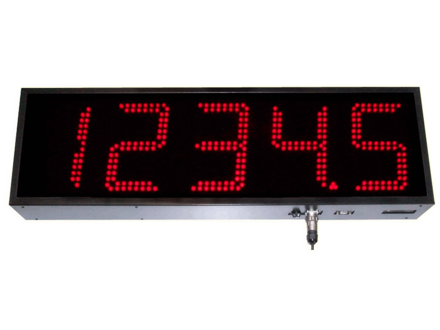 Ditel - AFFICHEUR NUMERIQUE 180mm, 4 DIGITS, BCD-COMPTEUR-TACHYMETRE-CHRONOMETRE, DOUBLE