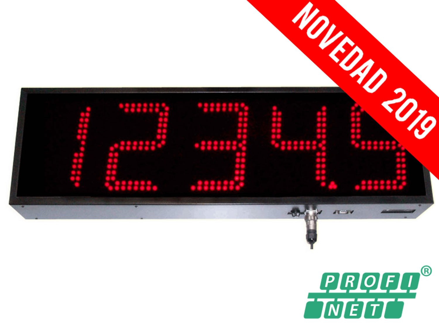 Ditel - AFFICHEUR NUMERIQUE 180mm, 10 DIGITS, PROFINET, DOUBLE FACE, IP65